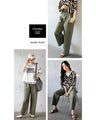 Simple is good! Relaxed wide pants for adults