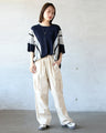 Adult casual otona original tops made with lines and color schemes