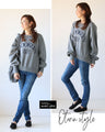 A sophisticated logo knit