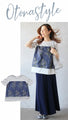 そっと華やぐ刺繍Ｔシャツ トップス