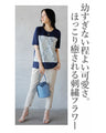 そっと華やぐ刺繍Ｔシャツ トップス