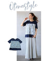 そっと華やぐ刺繍Ｔシャツ トップス