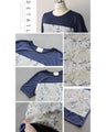 そっと華やぐ刺繍Ｔシャツ トップス