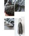 Unique puffy deformed cocoon skirt