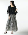 Unique puffy deformed cocoon skirt