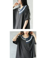 An unbalanced and stylish top
