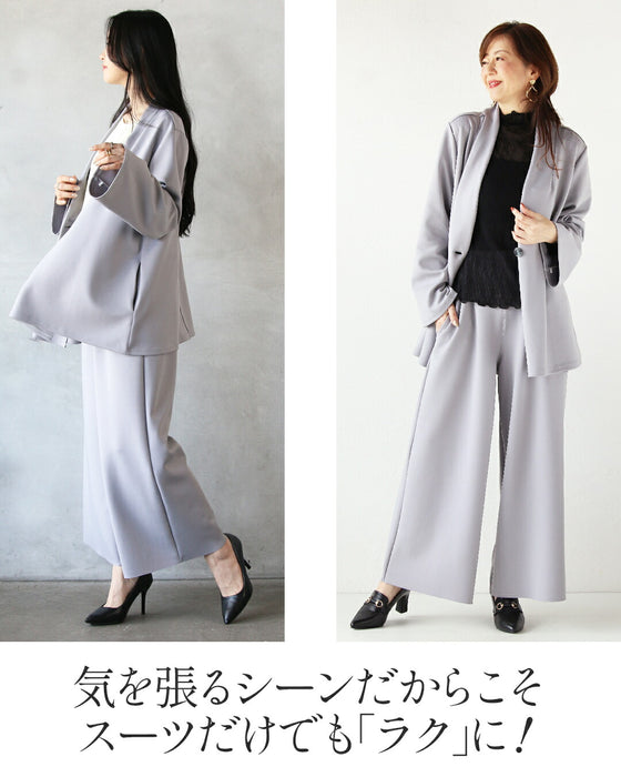 Fatigue-free beautiful stretch suit set