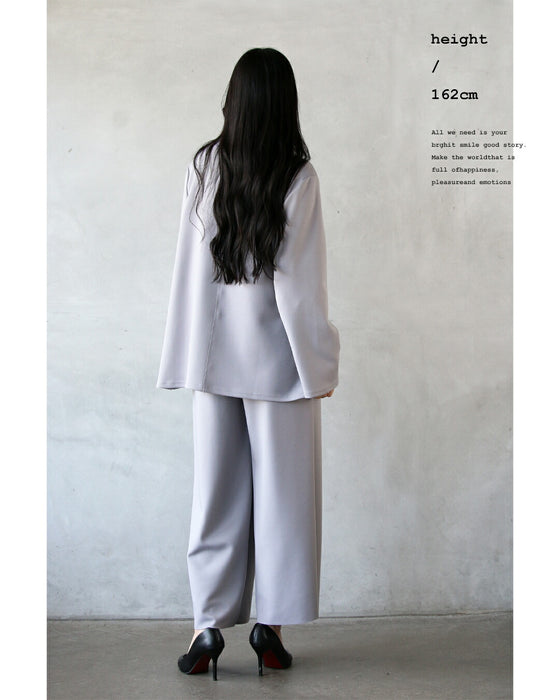 Fatigue-free beautiful stretch suit set