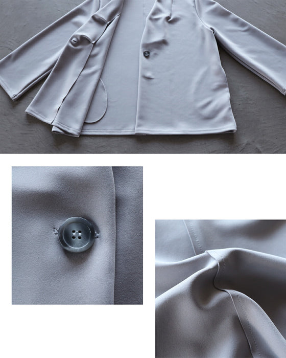 Fatigue-free beautiful stretch suit set