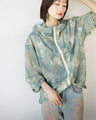 染シアー クール メッシュ パーカー