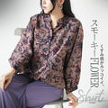 スモーキーFlowerシャツ トップス