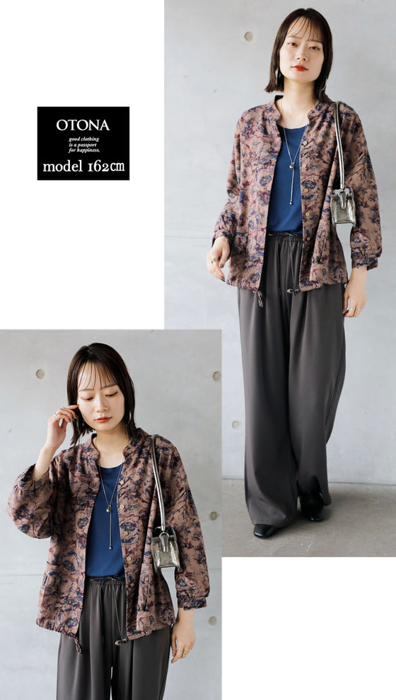 スモーキーFlowerシャツ トップス