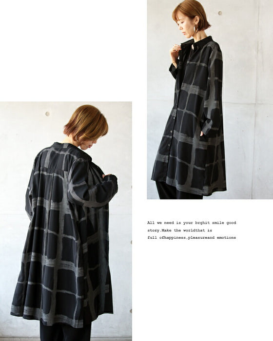 Just wear this shirt dress for a fashionable look