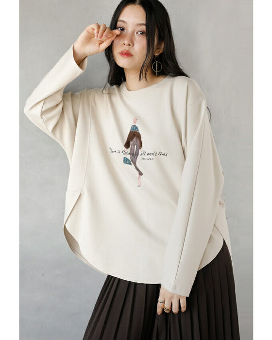A design top that will catch the eye of fashionable girls
