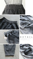 Relaxed adult style. Stitched denim. Pants
