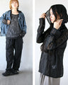 A light and fashionable wavy sheer cut and sewn top
