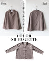 Simple yet luxurious. A versatile suede top