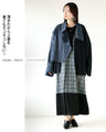 It's like wearing a layered outfit in one piece. A stylish and comfortable dress.