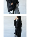 Loose knit top with a mature feel