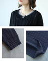 Loose knit top with a mature feel