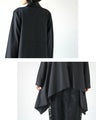 A versatile black haori cardigan that can be worn for both special occasions and daily wear