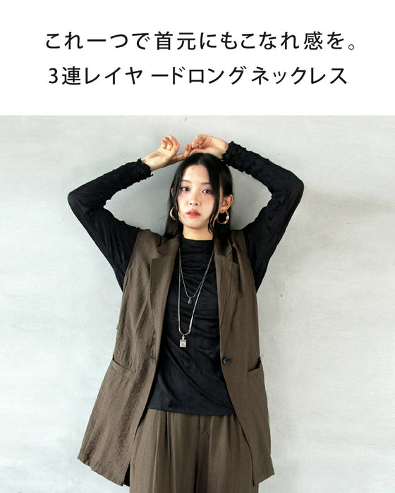 煌めき放つビジューパヒューム ネックレス