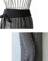Classic striped knit pants