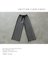 Classic striped knit pants