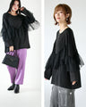 A tulle top that's not too voluminous and will make your heart flutter with adults.
