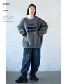 Cool logo stands out. Sweat top