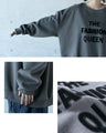 Cool logo stands out. Sweat top