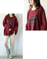 Cool logo stands out. Sweat top