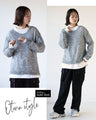 Just the right amount of casualness. A see-through knit for adults.