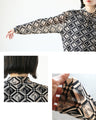 High-end fashionable tops and blouses
