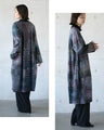 A unique patterned tunic dress that exudes atmosphere