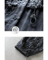 A one-piece dress with a texture that will grab your heart