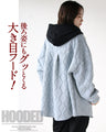 A 3D zigzag pattern adds a stylish touch to this 3D pattern hoodie