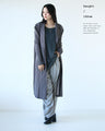 A pleated jacket that stands out