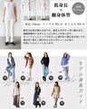 Easy and stylish knit and check docking shirt