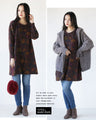 Floral knit tunic