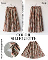 ほっこり温もり感じる風合いSTRIPEスカート