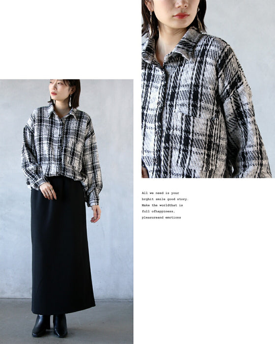 A shirt outerwear top that instantly becomes stylish