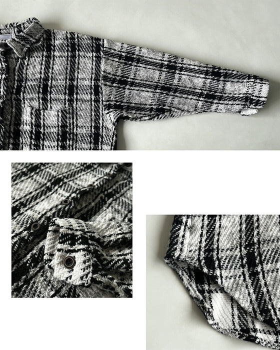 A shirt outerwear top that instantly becomes stylish