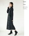 A faux leather jumper skirt with a texture that will charm adults