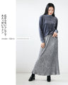 Soft and light velour skirt