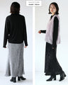 Soft and light velour skirt