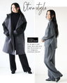 A simple knit set for adults that can be worn in many different ways.
