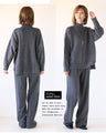 A simple knit set for adults that can be worn in many different ways.