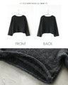 I love fluffy sparkly knit tops