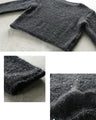 I love fluffy sparkly knit tops